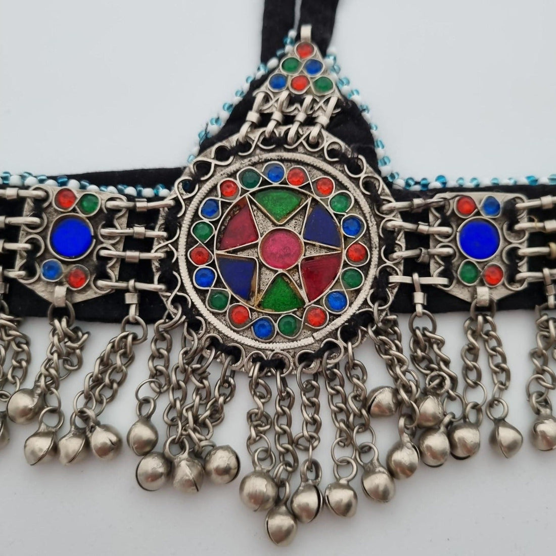 Afghan Kuchi Tribal Headpiece with Bells