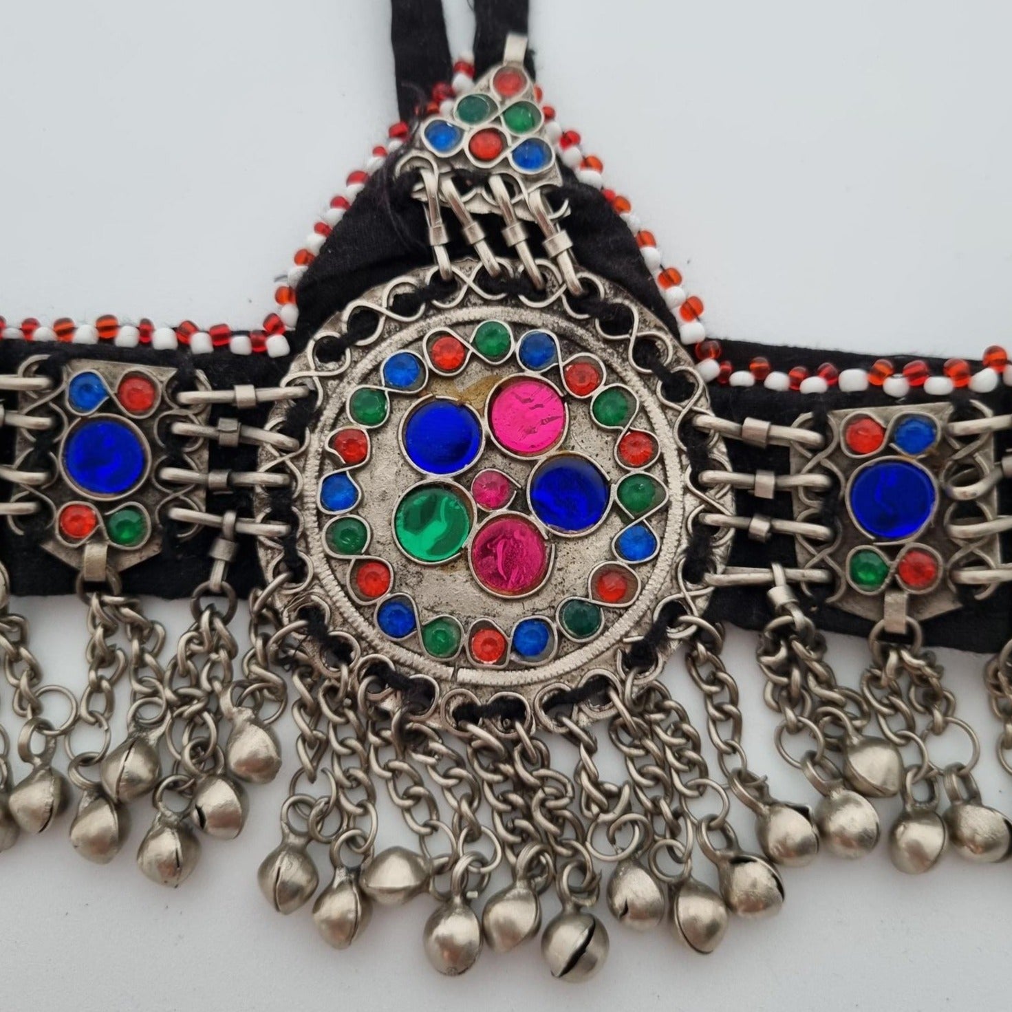 Afghan Kuchi Tribal Headpiece with Bells