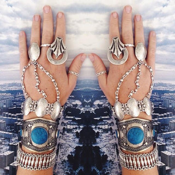 Albana Boho Slave Ring Cuff