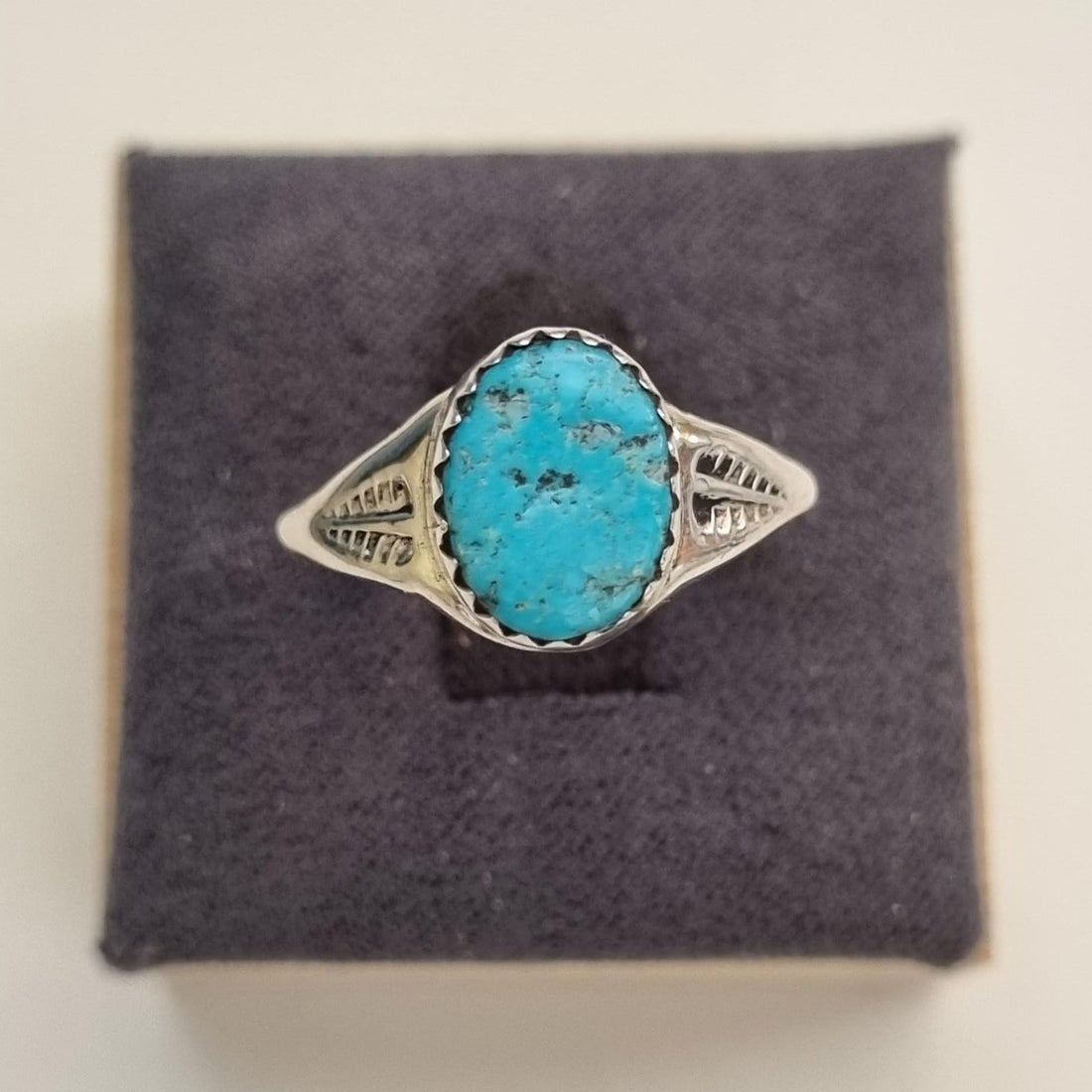 Turquoise Navajo Sterling Silver Rings