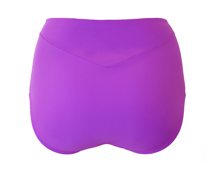 High Waist Bottom - Purple - FINAL SALE