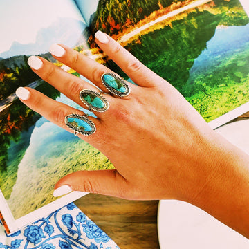 Earthly Navajo Sterling Silver Ring