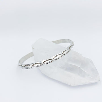 Silver Dreams Navajo Boho Bracelet