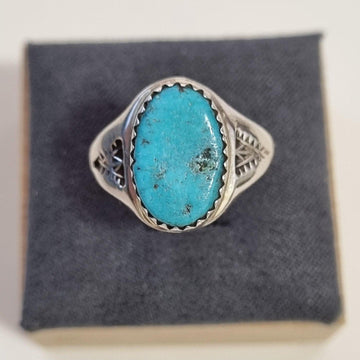 Turquoise Navajo Sterling Silver Rings