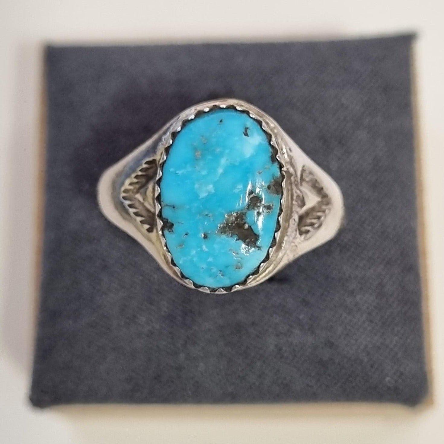 Turquoise Navajo Sterling Silver Rings